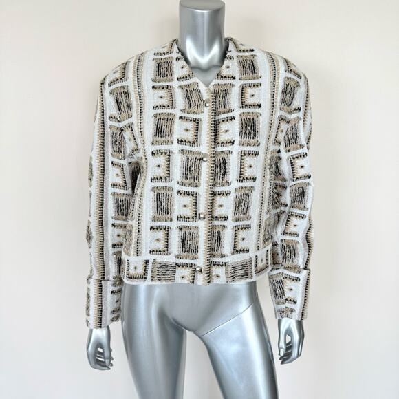 NWT!!! IRO Paris Lullia Embroide jacket size 34 FR or 4 US Retail 1395$ - Picture 2 of 11